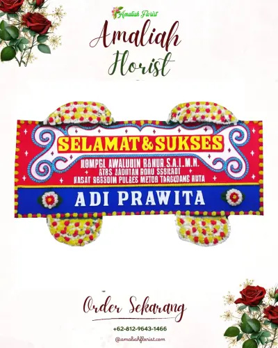 Karangan Bunga Ucapan Selamat pajagan