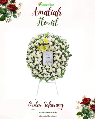 Krans Bunga Duka Cita pajagan